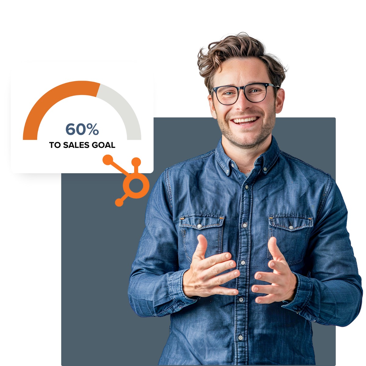 Man smiling